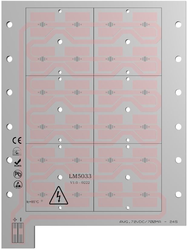 LM5033-  Outdoor PCB Alu1W/mK