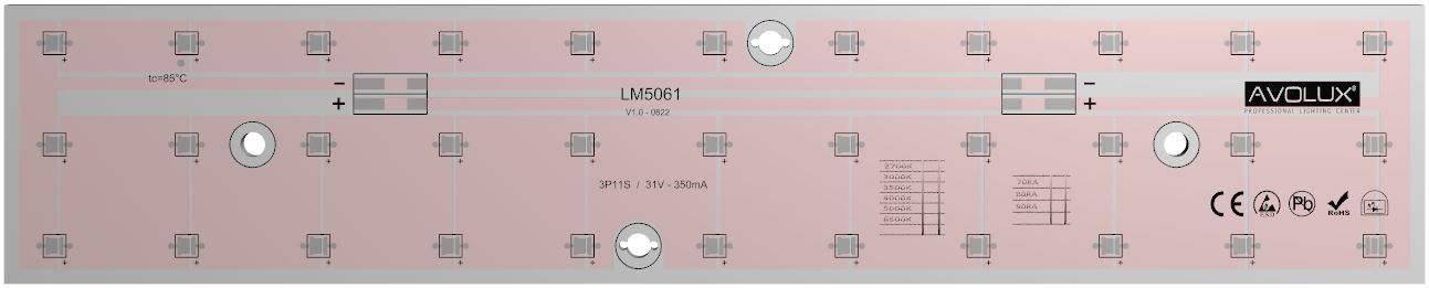 LM5061 - 3X11 Lineer PCB CEM1