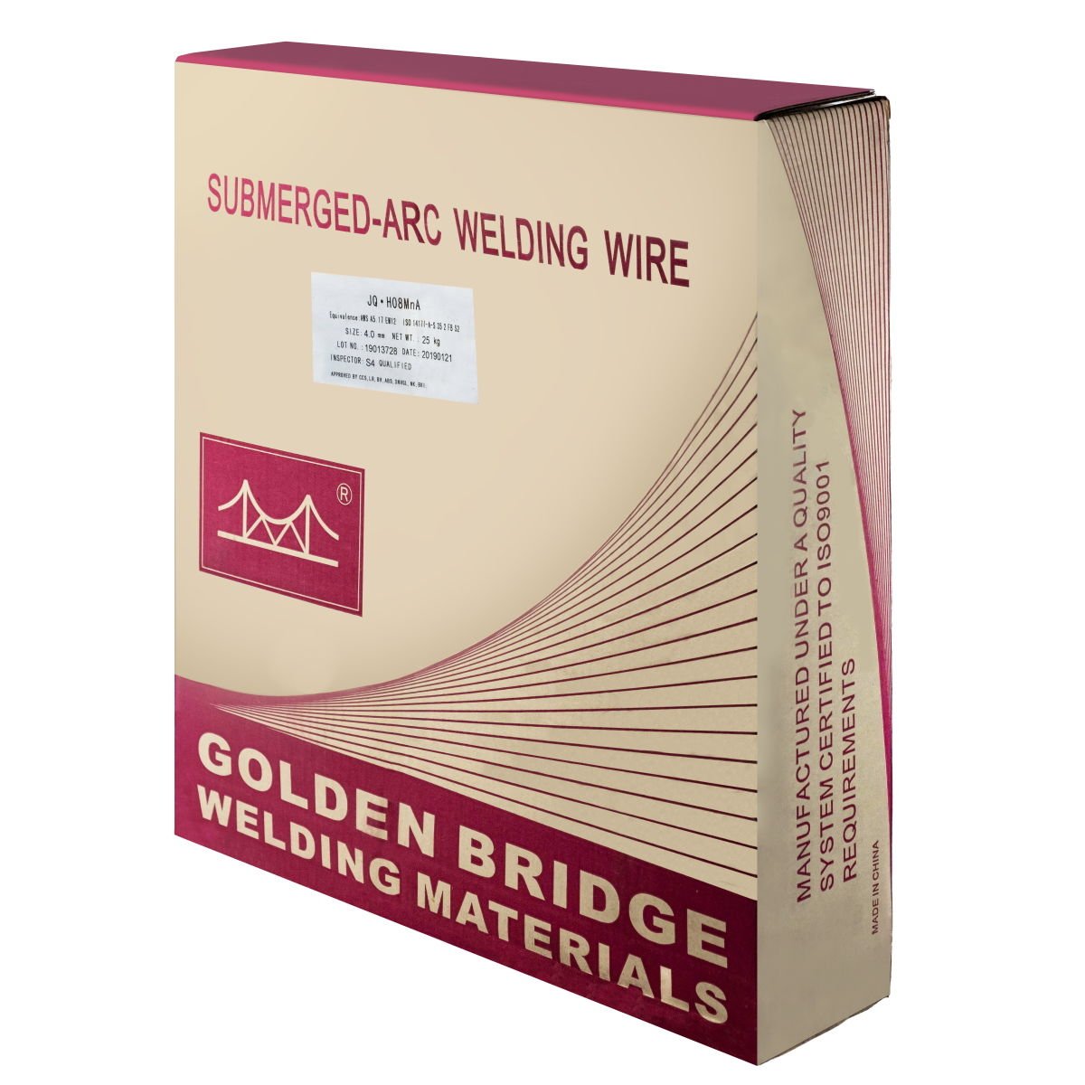 TJ GOLDEN BRIDGE JQ·H08MnA TOZALTI KAYNAK TELİ S2