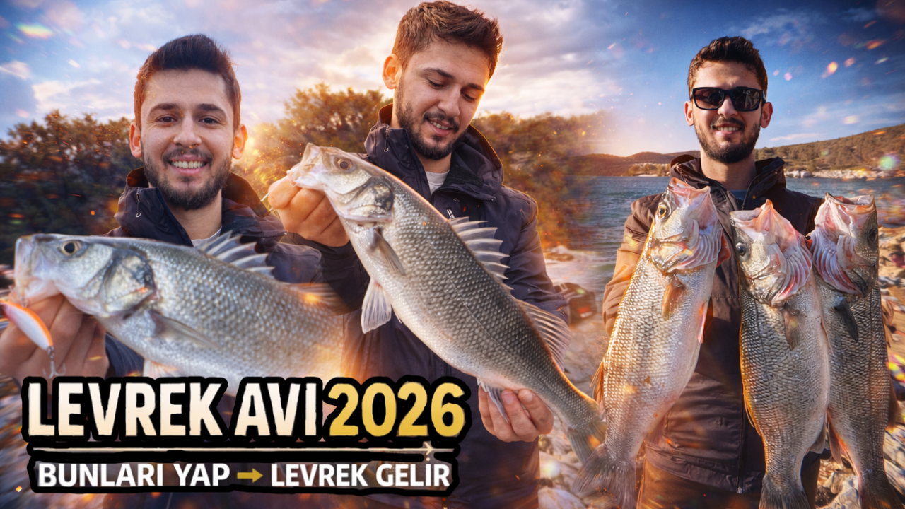 CARETTA BLADE 60F VE C8 İLE LEVREK AVI