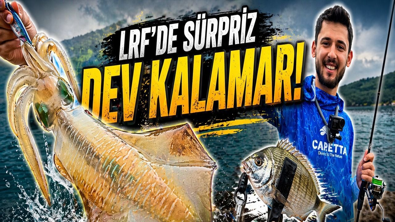 Lrf İle Balık Avında Dev Kalamar Şoku! Hiç Beklemiyordum