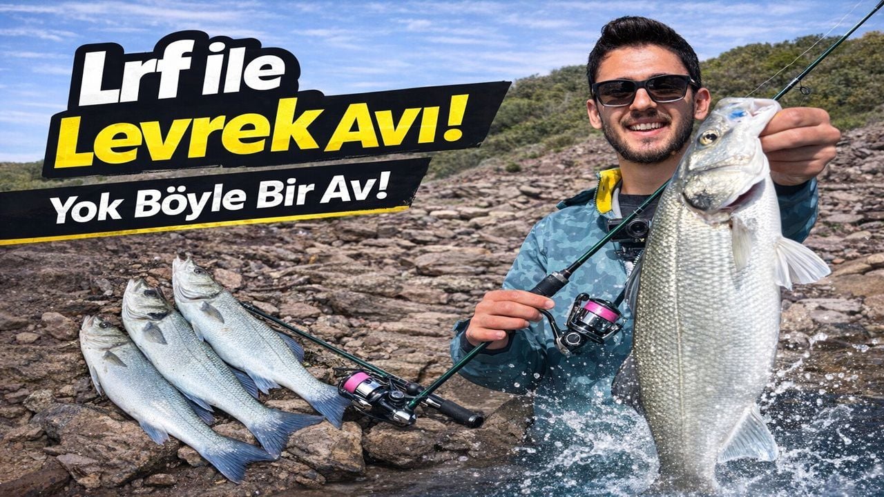 Lrf İle DEV Levrek Avı! Bir Anda Merayı Bastılar!