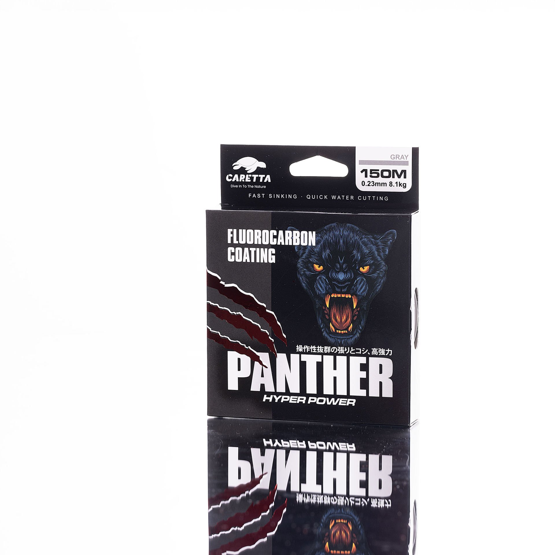 CARETTA PANTHER 150 MT FLUOROCARBON COATING MİSİNA 0.23