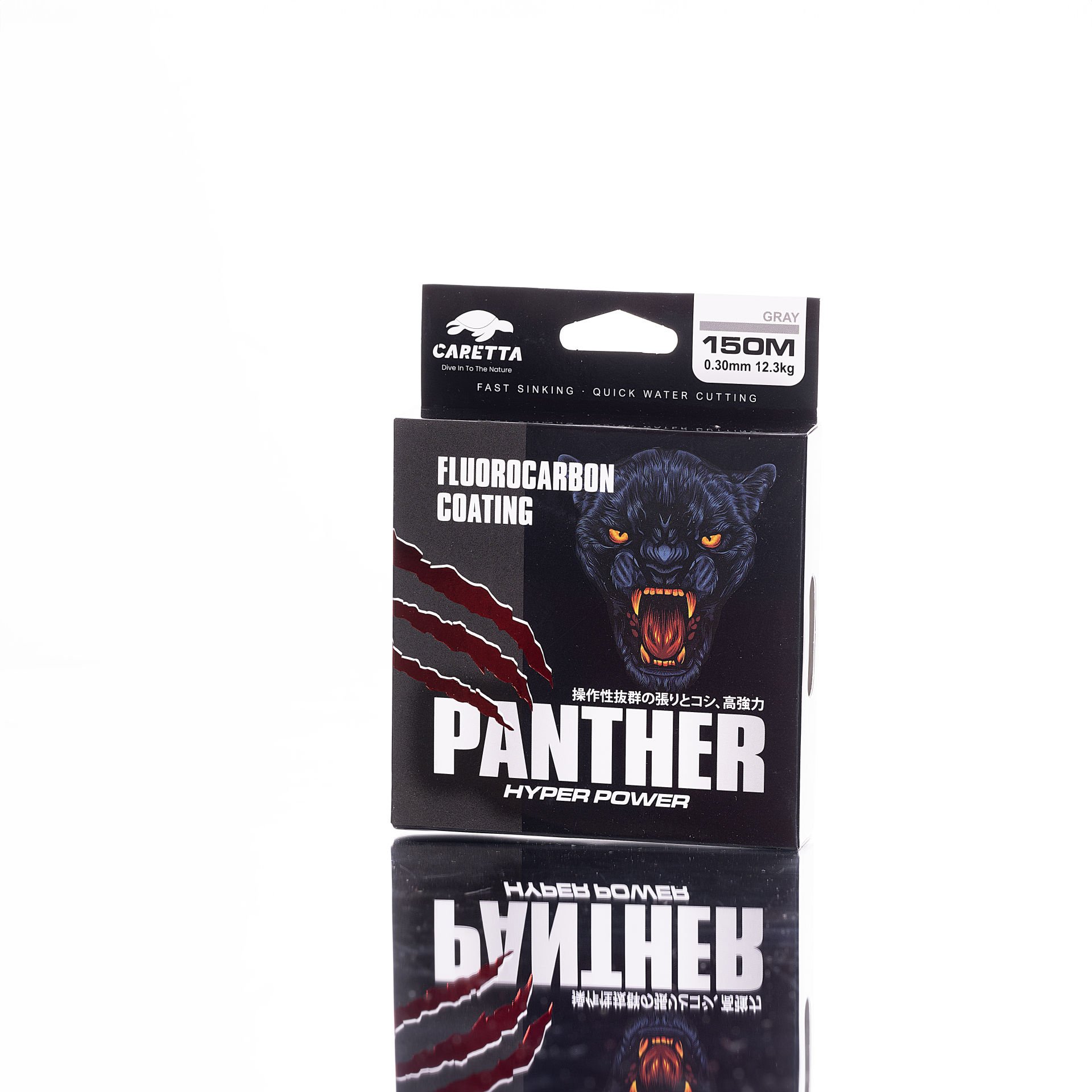 CARETTA PANTHER 150 MT FLUOROCARBON COATING MİSİNA 0.30