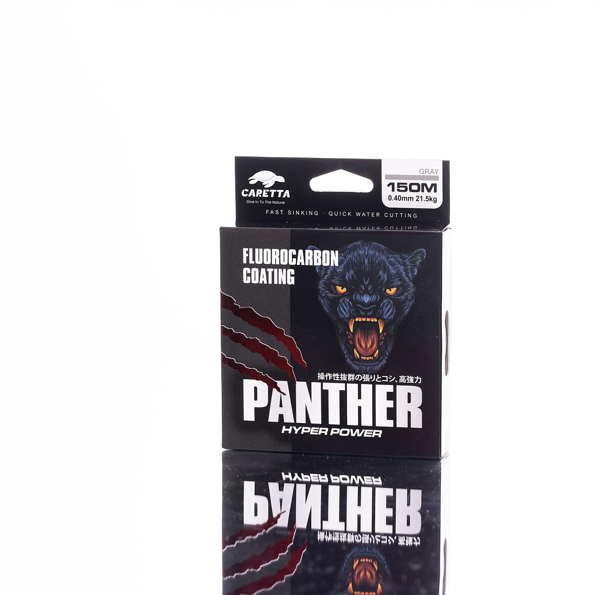 CARETTA PANTHER 150 MT FLUOROCARBON COATING MİSİNA 0.40