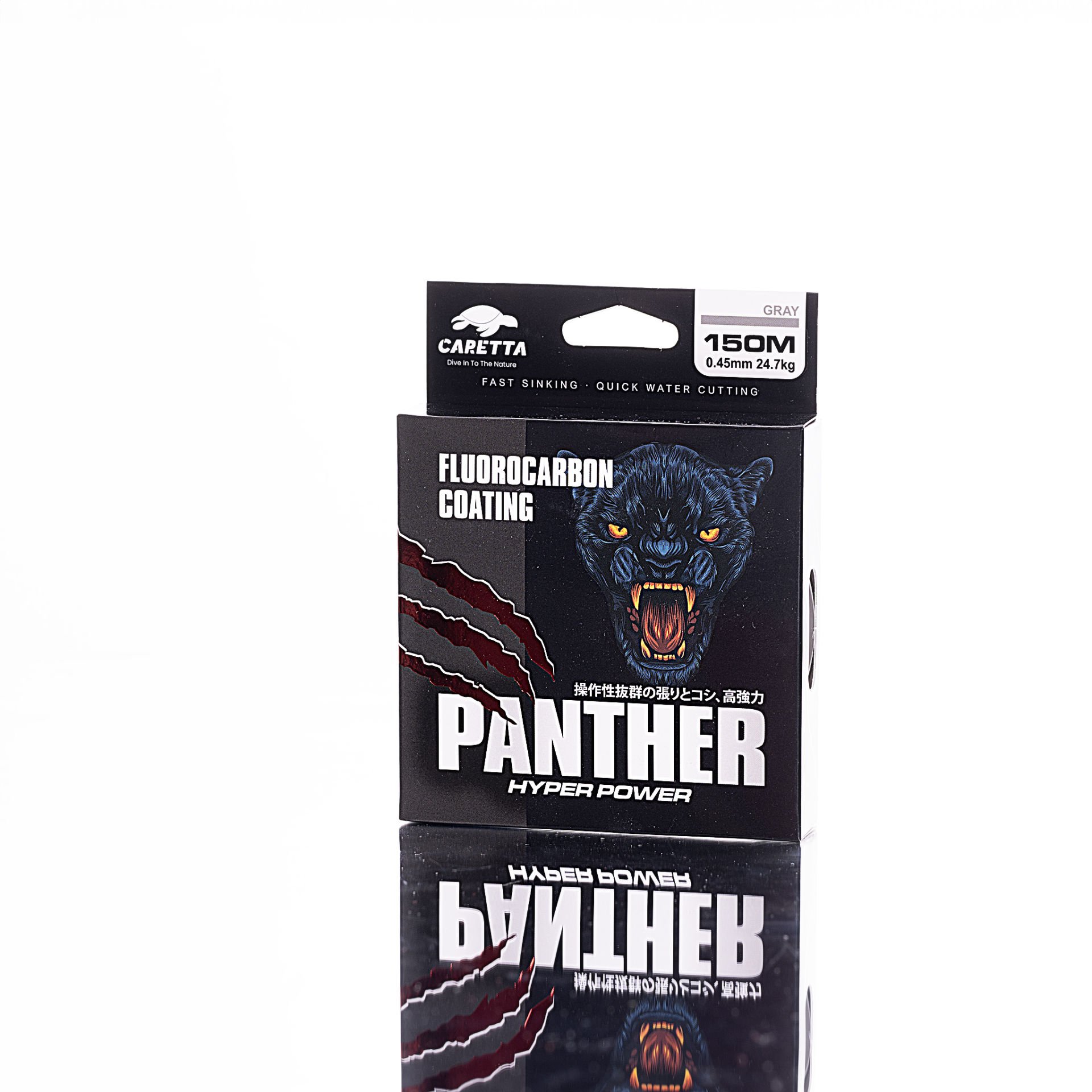 CARETTA PANTHER 150 MT FLUOROCARBON COATING MİSİNA 0.45