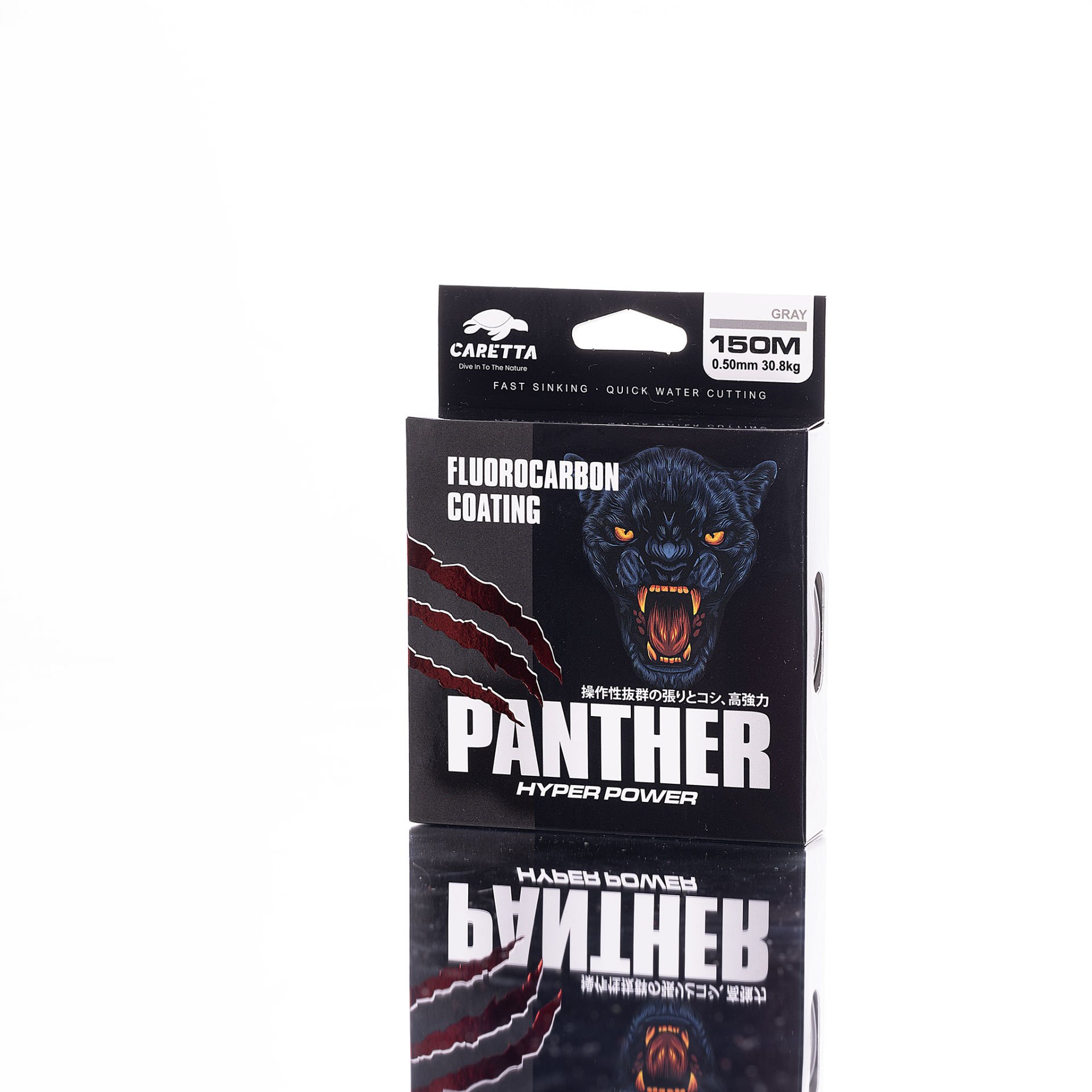 CARETTA PANTHER 150 MT FLUOROCARBON COATING MİSİNA 0.50