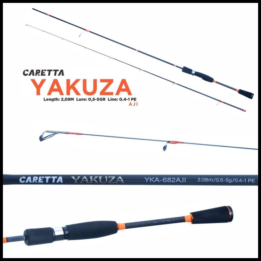 Caretta Yakuza Aji 0.5-5g 2.08m 0.4-1 Pe