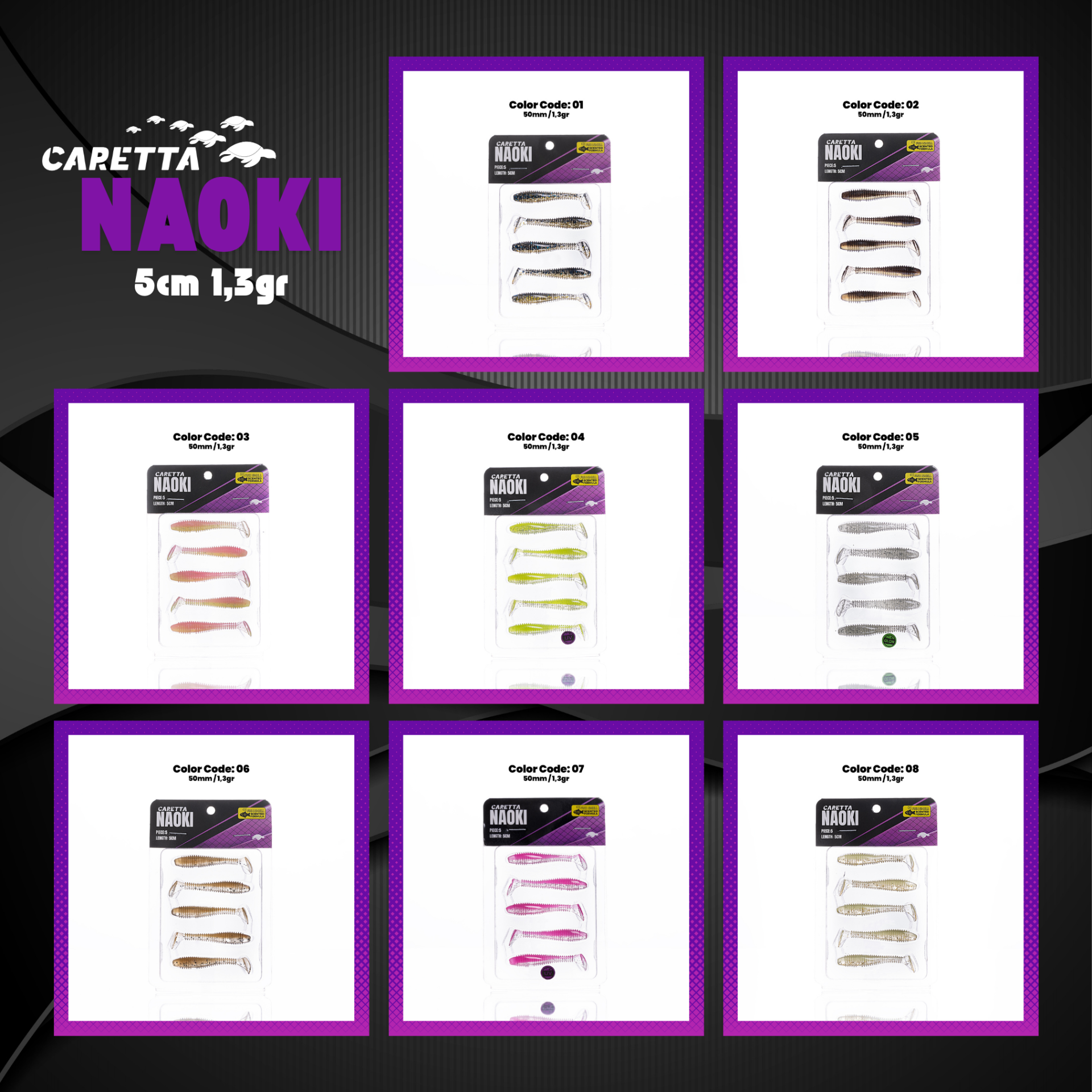 Caretta Naoki 5 Cm 1.3 Gr