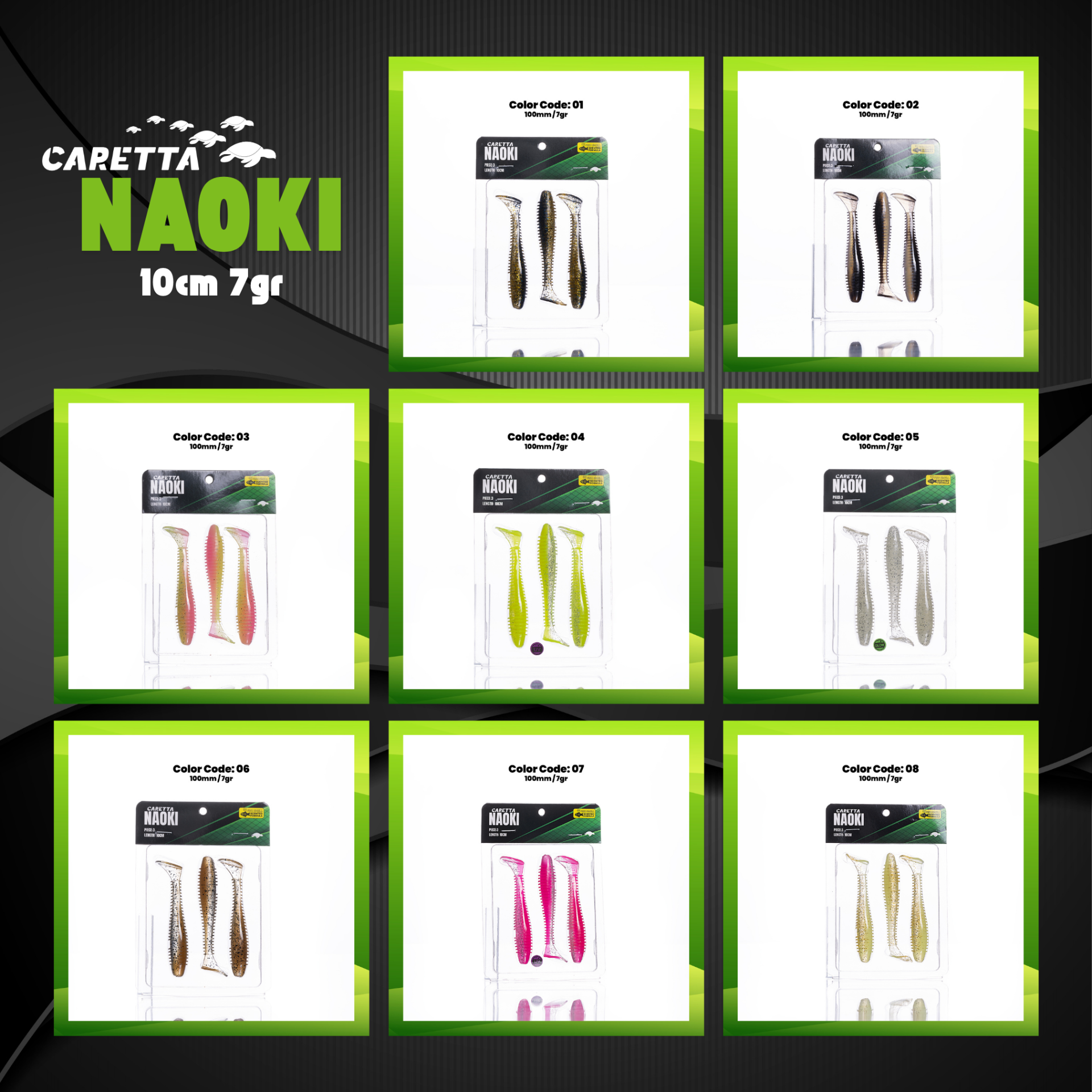 Caretta Naoki 10 Cm 7 Gr