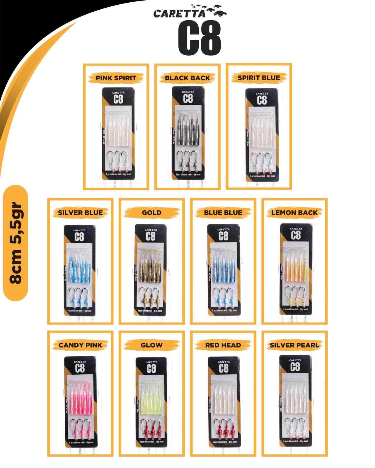 Caretta C8 8 Cm 5.5 G