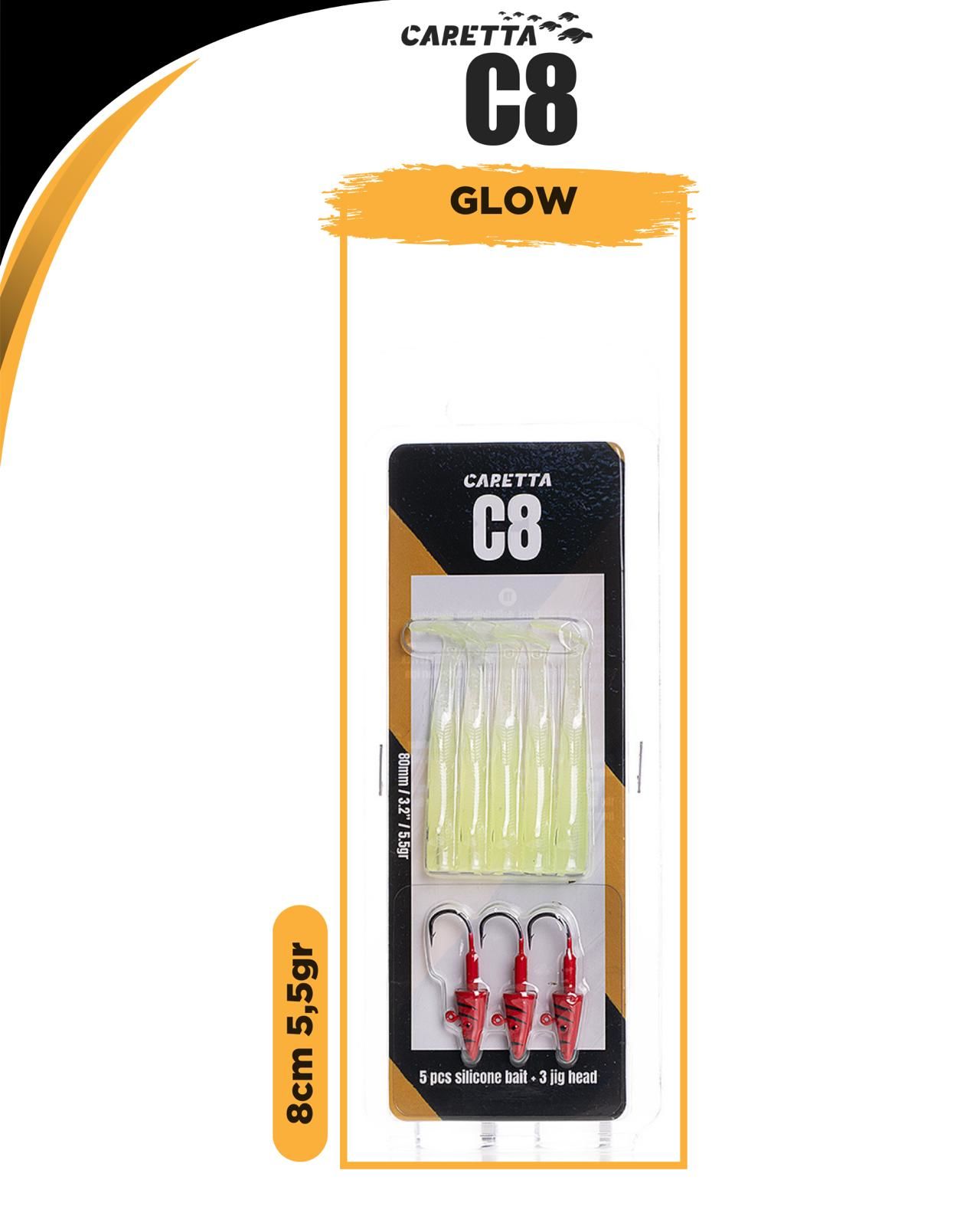 Caretta C8 8 Cm 5.5 G Glow