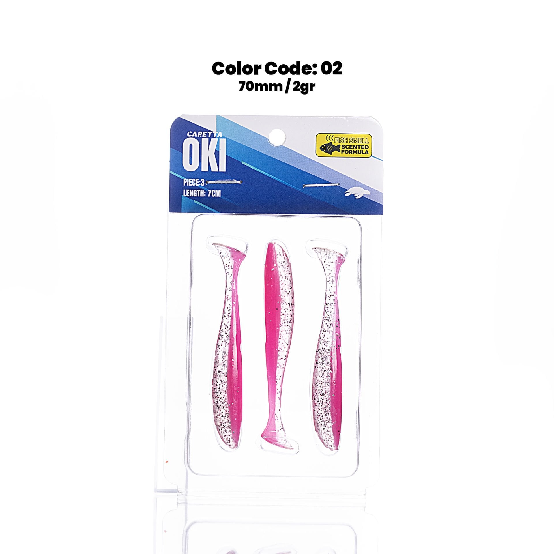 Caretta Oki Silikon Yem 7cm 2g Color #02