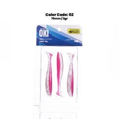 Caretta Oki Silikon Yem 7cm 2g Color #02