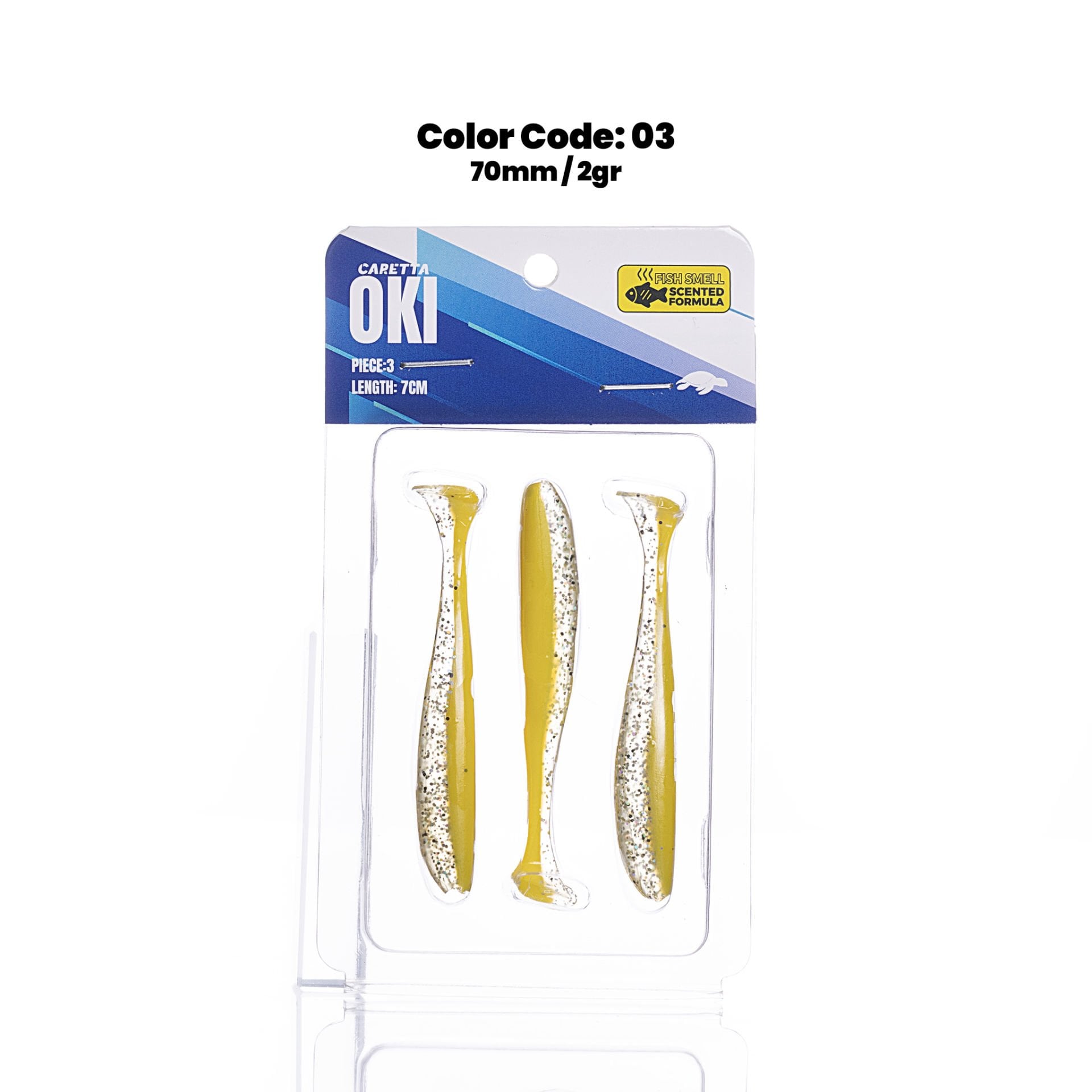 Caretta Oki Silikon Yem 7cm 2g Color #03