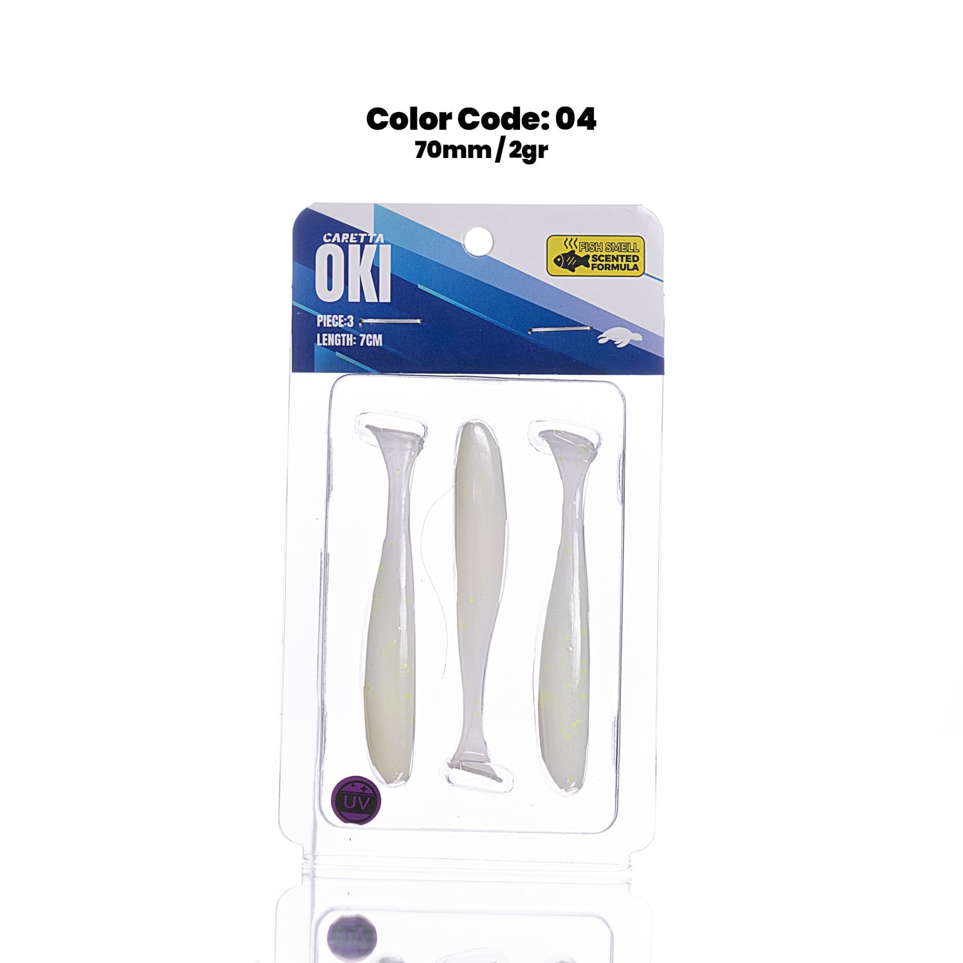 Caretta Oki Silikon Yem 7cm 2g Color #04