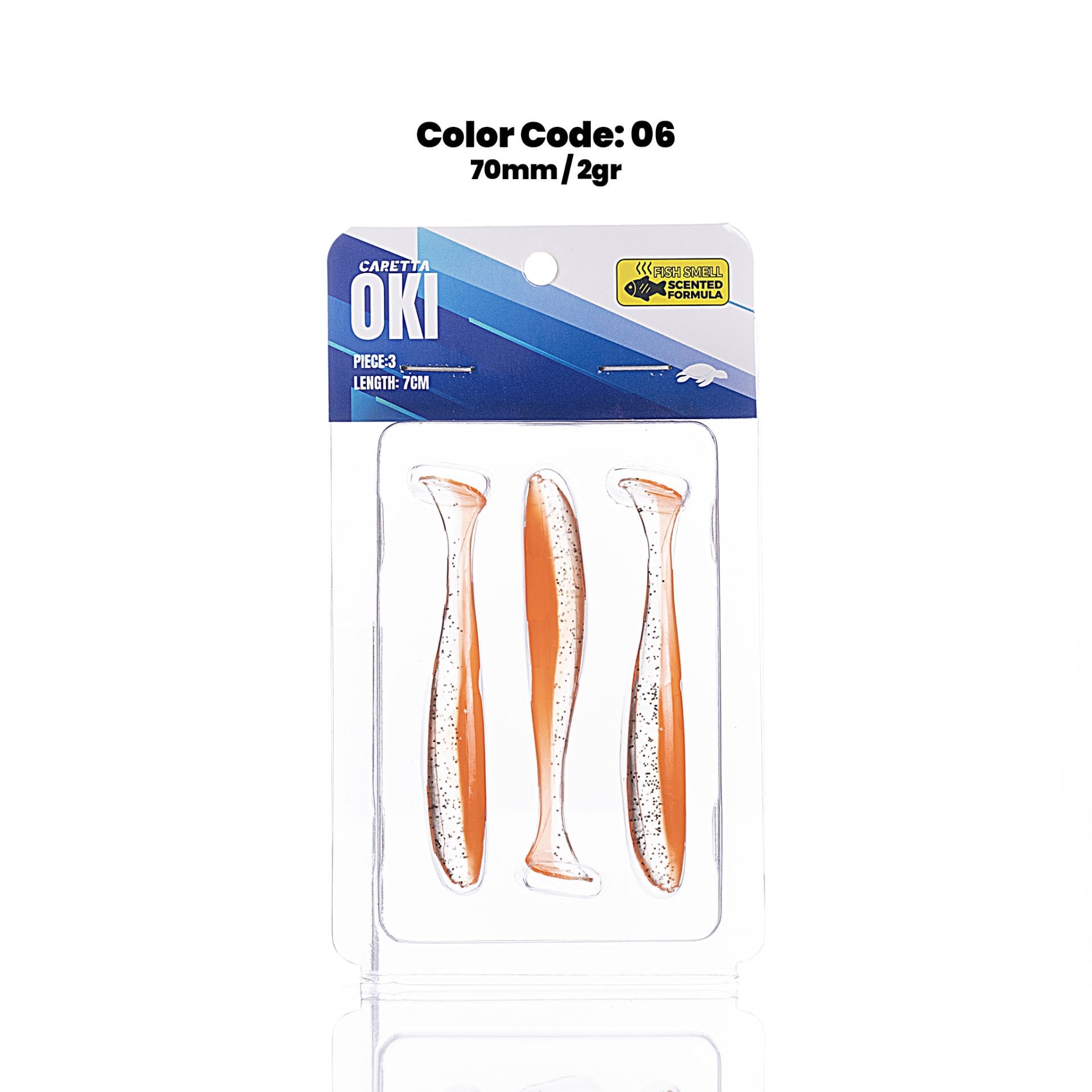 Caretta Oki Silikon Yem 7cm 2g Color #06