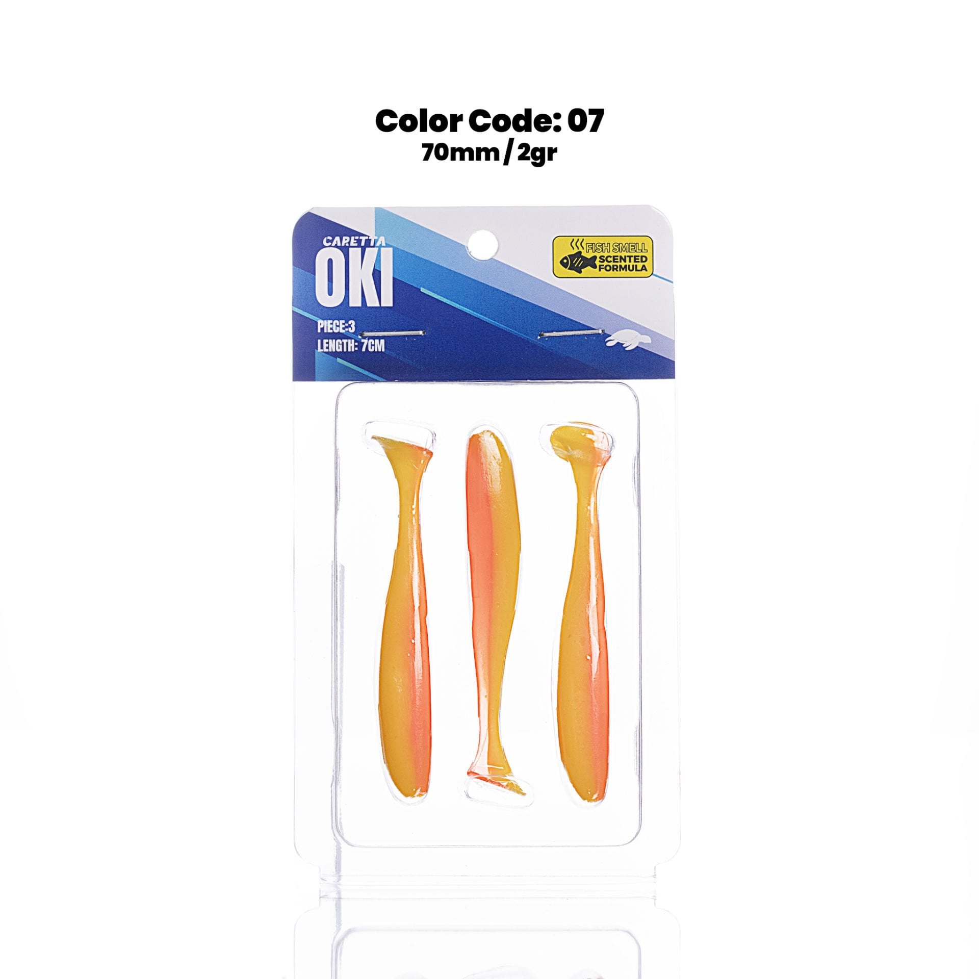 Caretta Oki Silikon Yem 7cm 2g Color #07