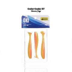 Caretta Oki Silikon Yem 7cm 2g Color #07