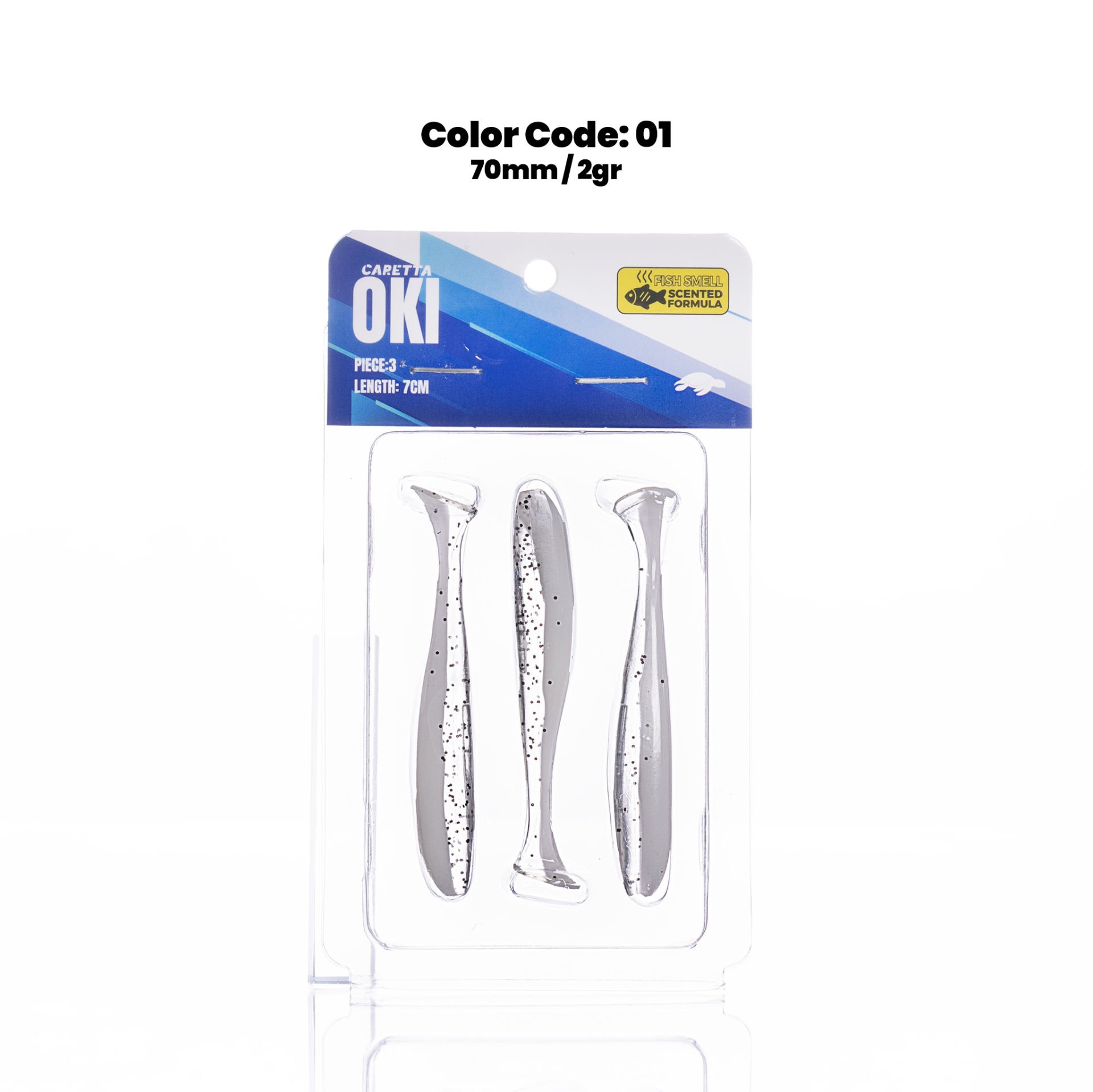 Caretta Oki Silikon Yem 7cm 2g Color #01