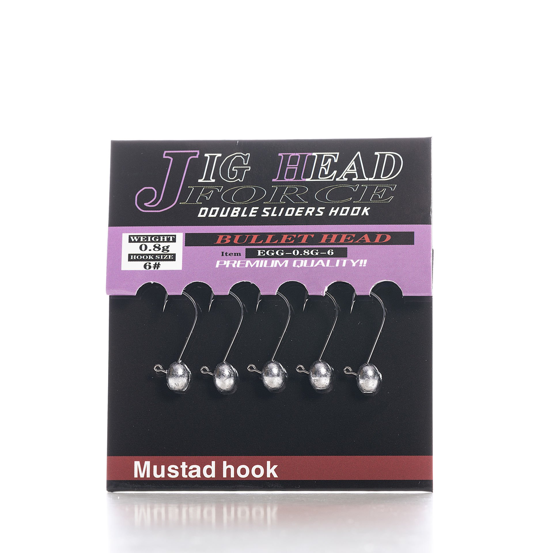 Caretta Force Jig Head Egg 0.8 g