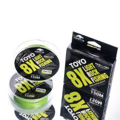 Caretta Toyo Green 8X Light Rock Fishing 150 mt İp Misina