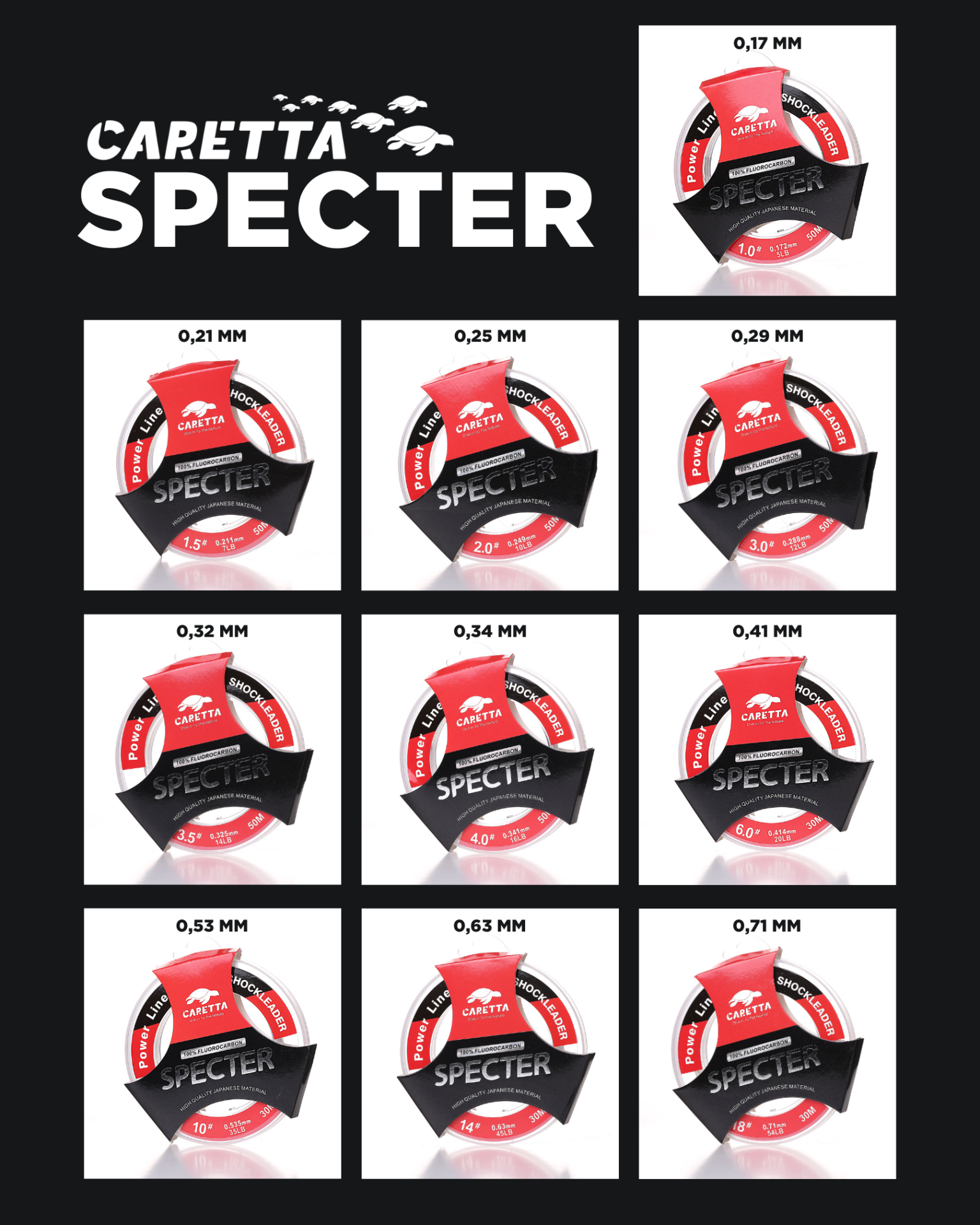 Caretta Specter Shock Leader
