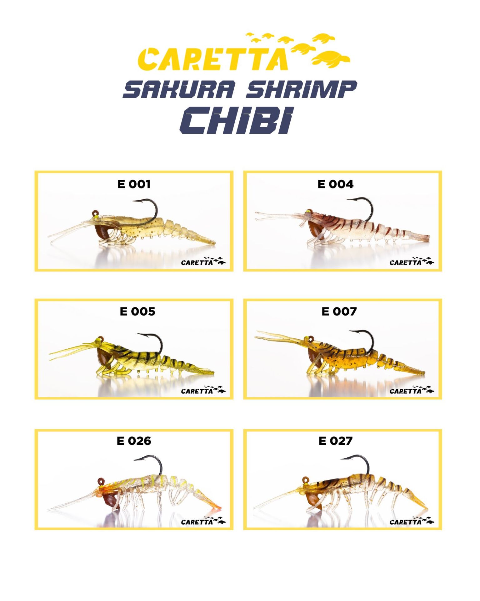 CARETTA SAKURA SHRIMP CHİBİ 3.7g 50mm