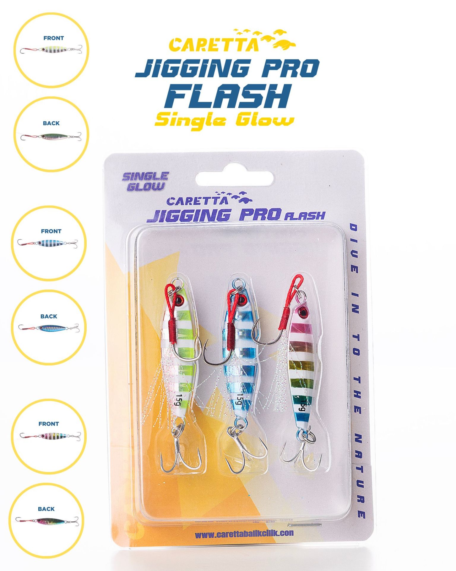 Caretta Jigging Pro Flash Jig Yem