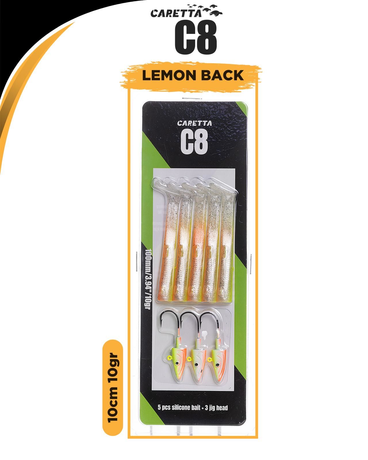 Caretta C8 10 Cm 10 G Lemon Back