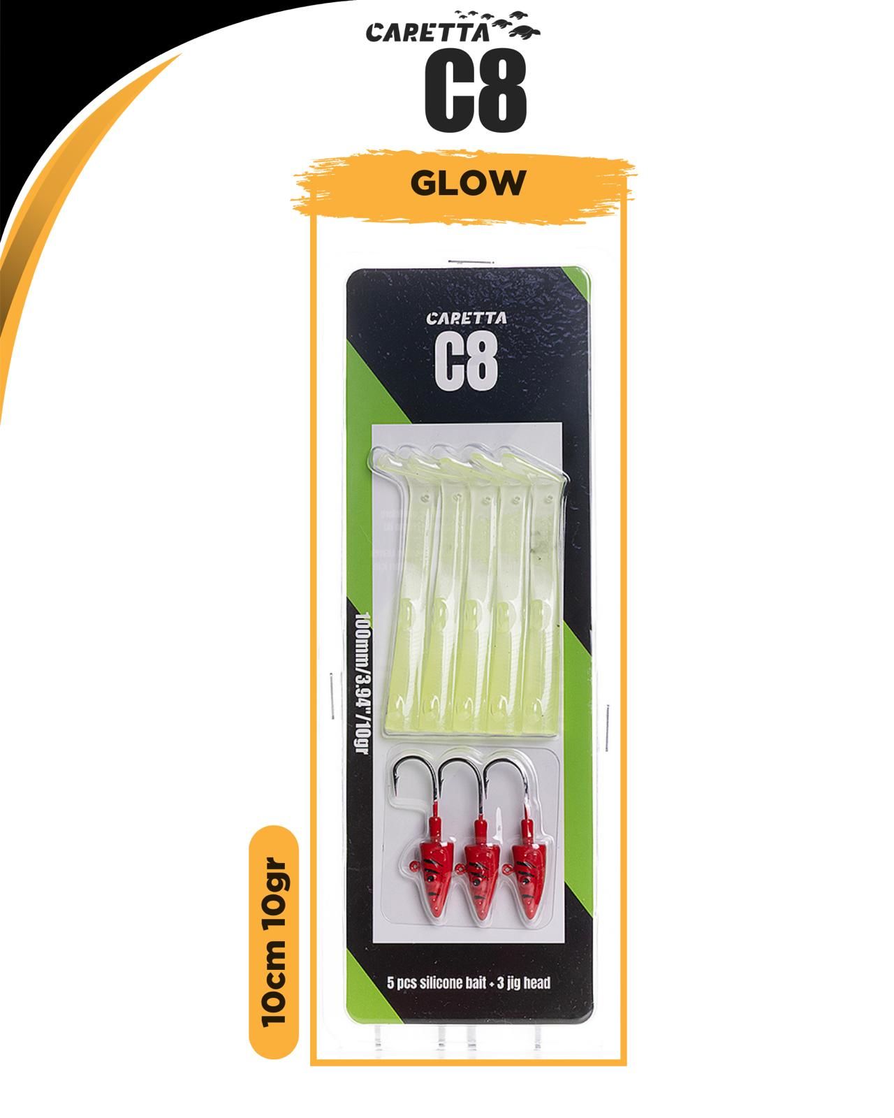 Caretta C8 10 Cm 10 G Glow