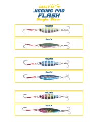 Caretta Jigging Pro Flash Jig Yem Single Glow  - 40 G