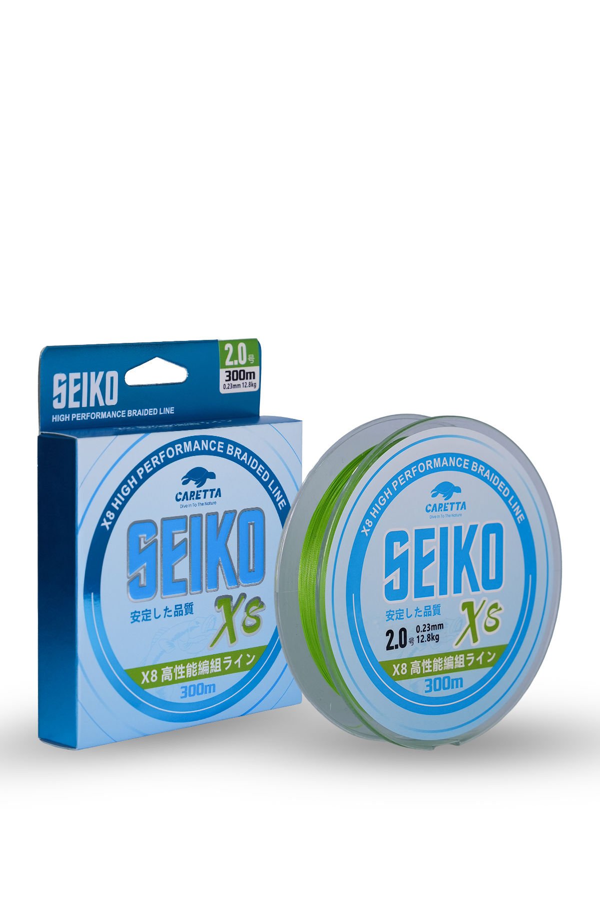 CARETTA SEIKO 8X 300 MT LIGHT GREEN İP MİSİNA