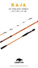 Caretta Raja 1.80 cm 60-200 g Bot Kamışı