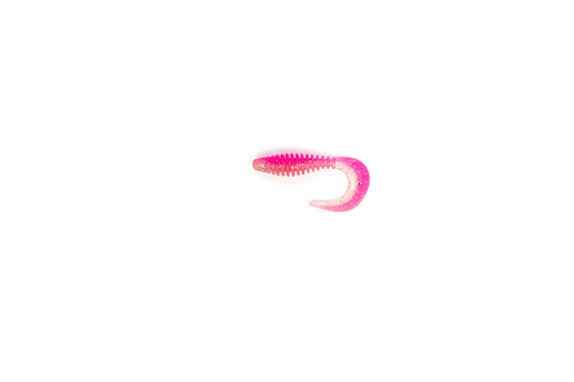 Caretta Curly 5 Cm Silikon Yem Pink Glow