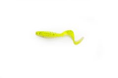 Caretta Curly 5 Cm Silikon Yem White Lemon