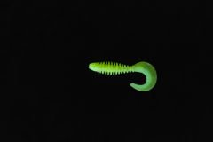 Caretta Curly 5 Cm Silikon Yem White Lemon