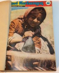 Mavi Kırlangıç Öğrenci ve çocuk dergisi - Ciltli Yeşilay Cemiyeti - Kitap
