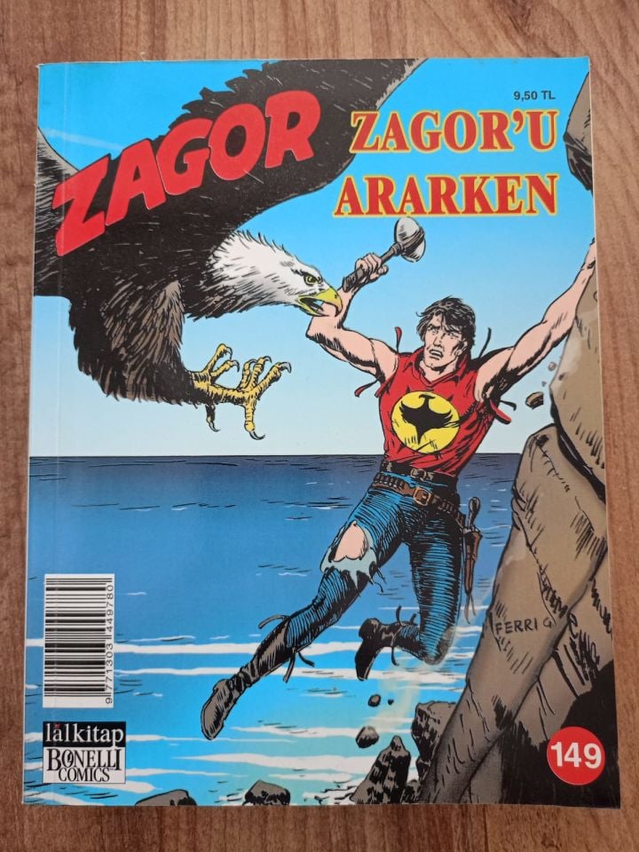 Zagor - Zagor'u ararken  - Sayı : 149 - Lal kitap / Çizgi Roman