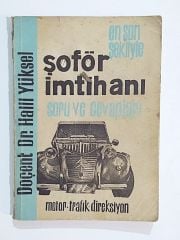 Şoför İmtihanı Soru Ve Cevapları - Halil YÜKSEL - Kitap