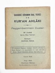 Sahabei Kiramın Bal Tevili ve Kuran Ahlakı / Mustafa ÖZKUL - Kitap
