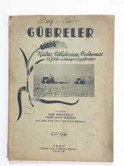 Gübreler / Nuri BENLİOĞLU - Kitap