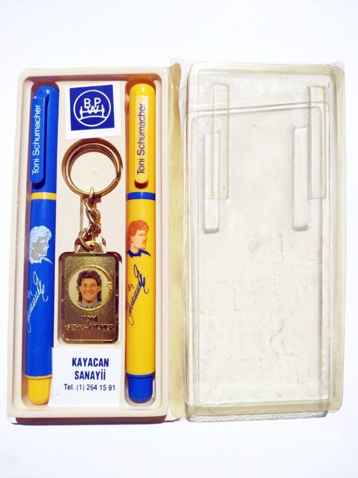 Toni SCHUMACHER - Kalem ve anahtarlık
