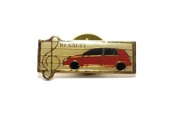 Müzik ve Renault temalı rozet