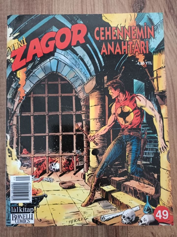Yeni Zagor - Cehennemin anahtarı - Sayı : 49 - Lal kitap / Çizgi Roman