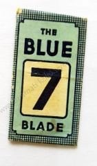 The Blue 7 Blade Jilet Jilet