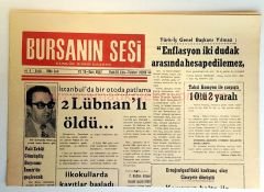 Bursanın Sesi gazetesi, 4 Eylül 1984 - Efemera