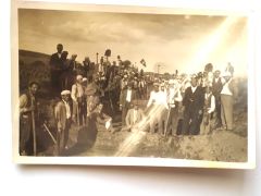 Çiftçiler ve resmi adam / Fotoğraf