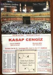 Kasap Cengiz - Ramazan İmsakiyesi + 1 aylık yaprak takvim