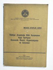 Türkiye ziraatinde bitki korumanın kısa tarihçesi - Kitap